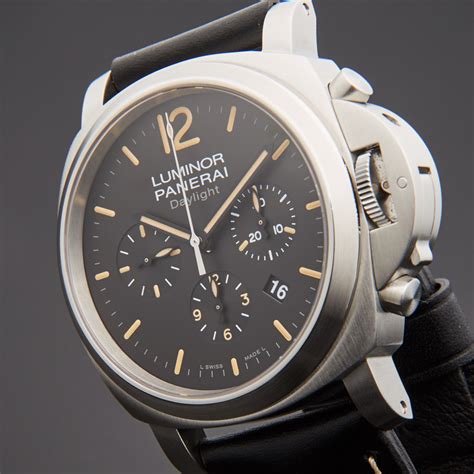 panerai luminor chronograph 40 mm|luminor panerai automatic chrono.